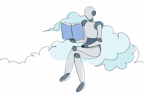 AI-робот читает - переход от SEO к AI-оптимизации контента