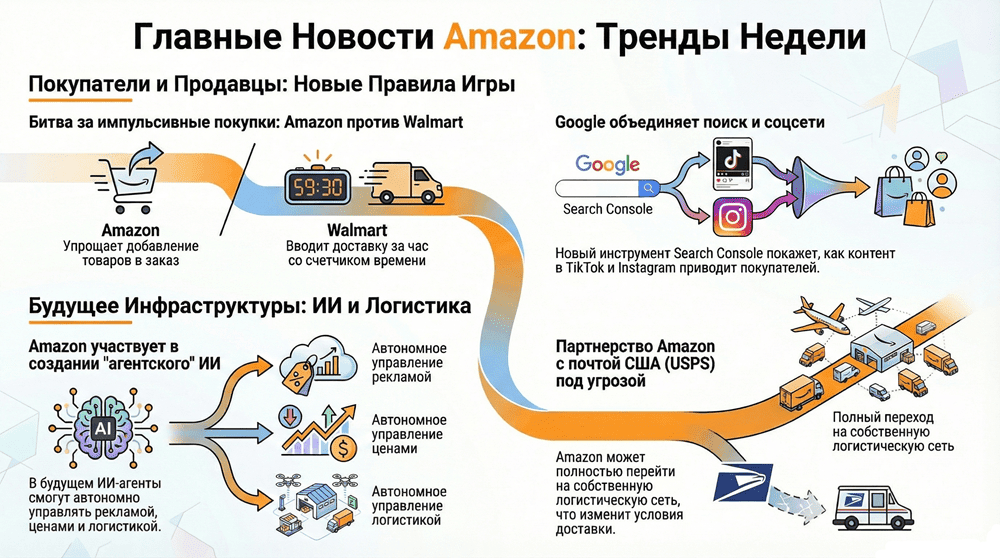 Главные новости Amazon для селлеров