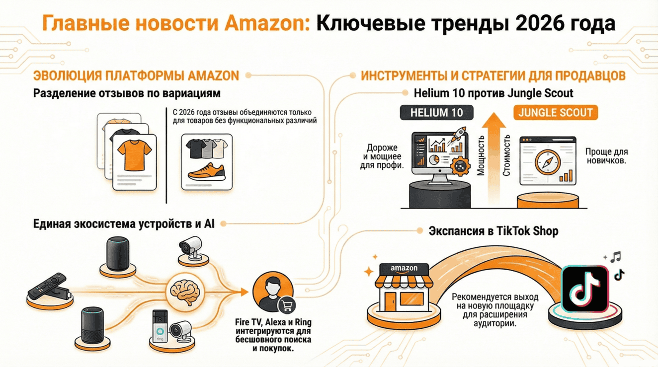 Главные новости Amazon для селлеров